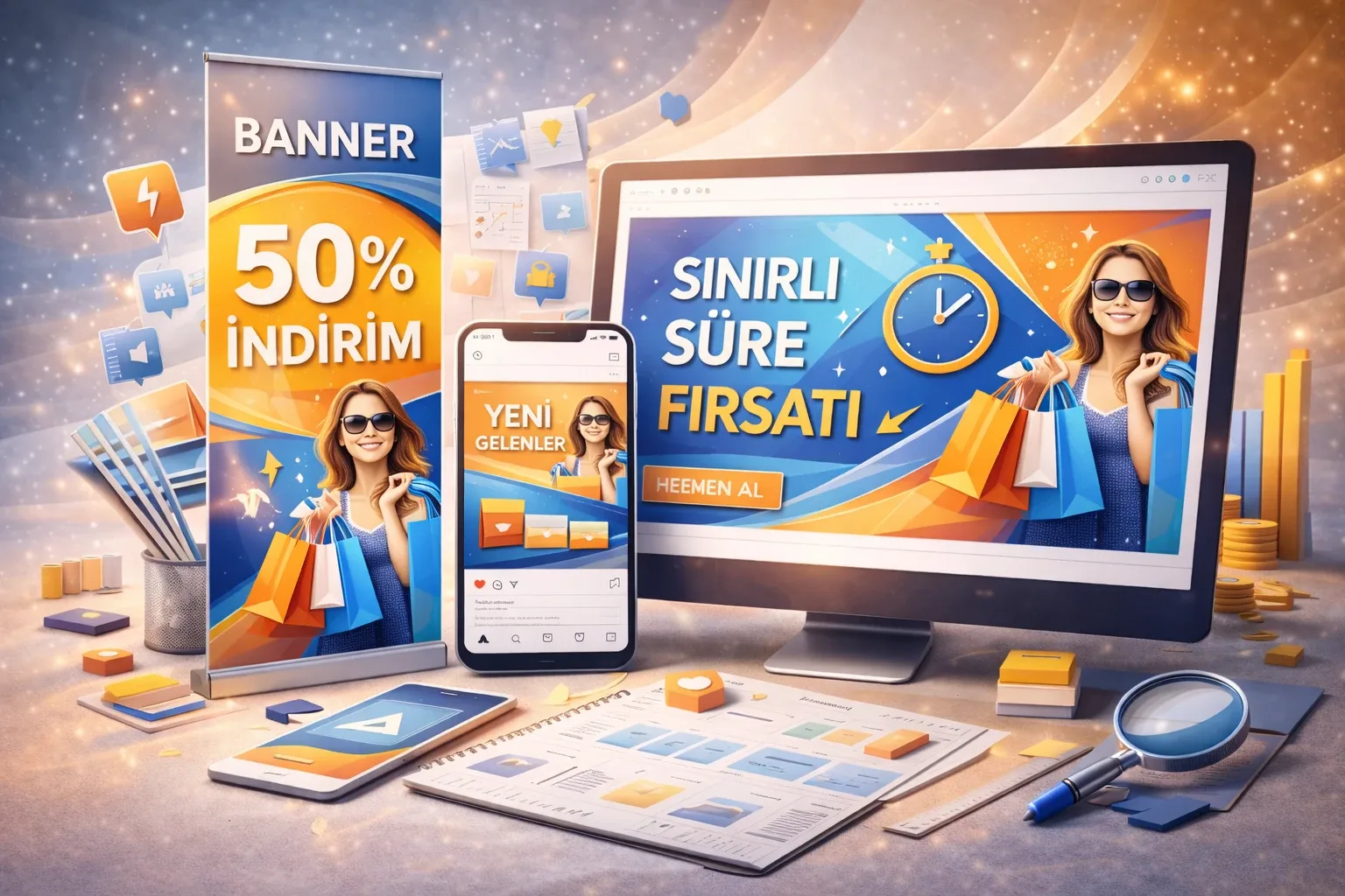 Dikkat Çeken Banner Tasarımı Taktikleri — Blog / Haber — Konya Tasarım
