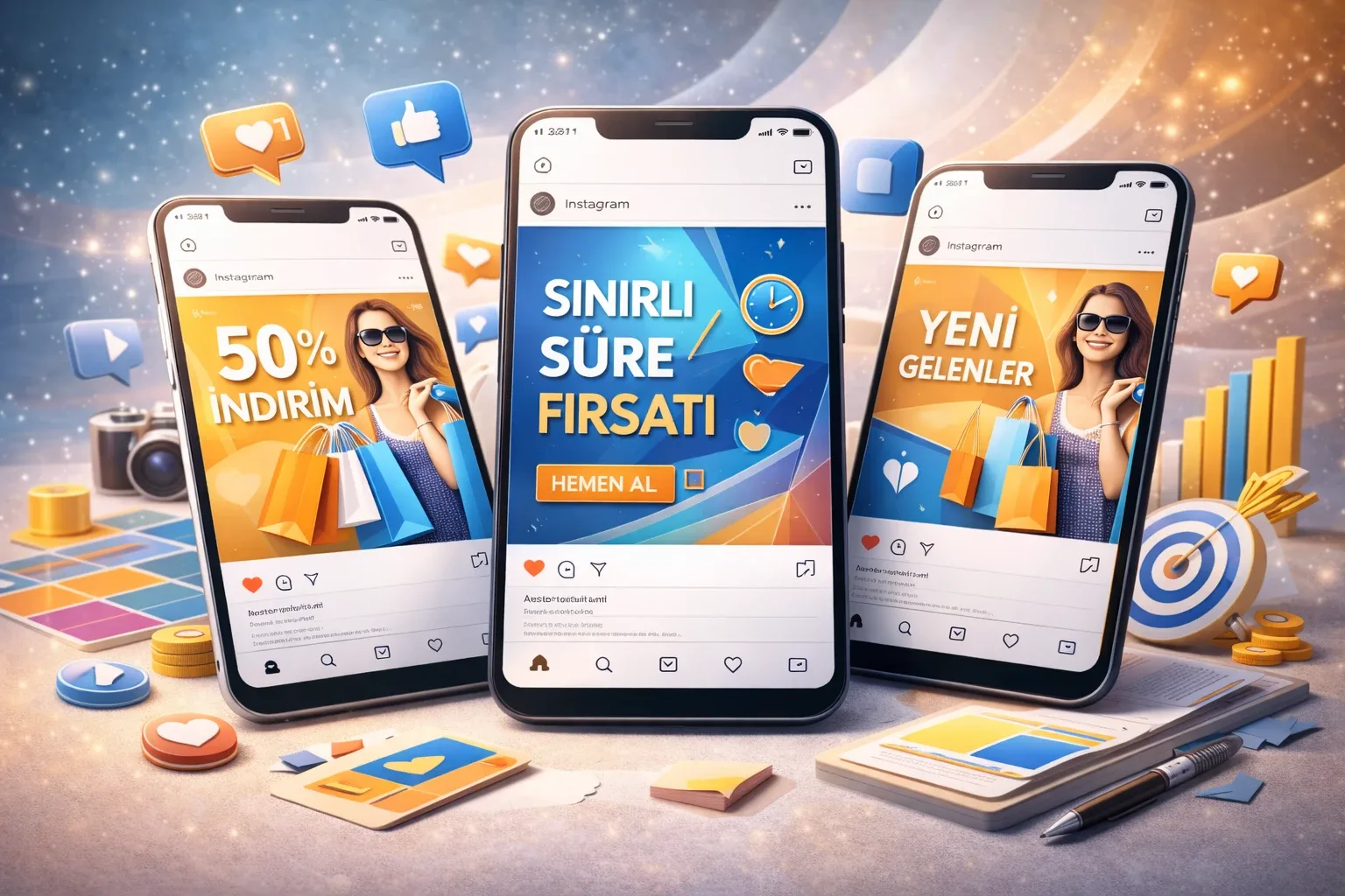 Instagram Reklam Görselleri Nasıl Olmalı? — Blog / Haber — Konya Tasarım