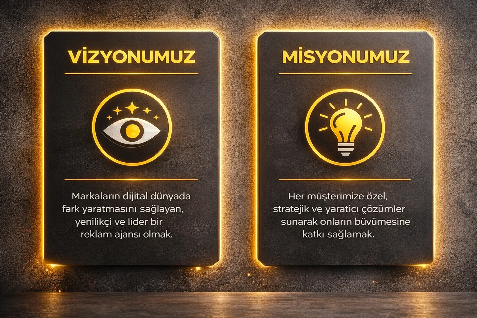 Vizyon Misyon — Kurumsal — Konya Tasarım