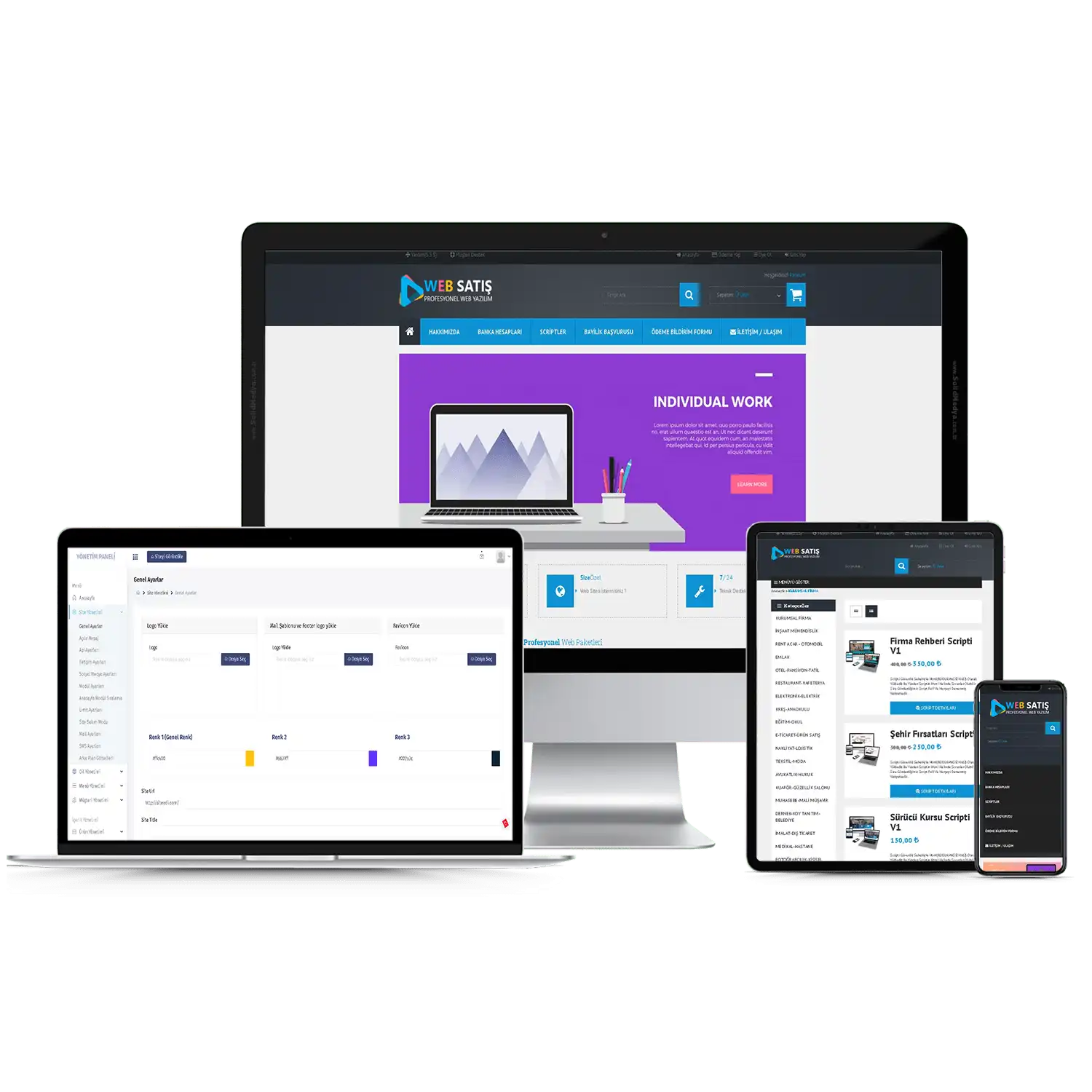 Web Satış Sitesi V1