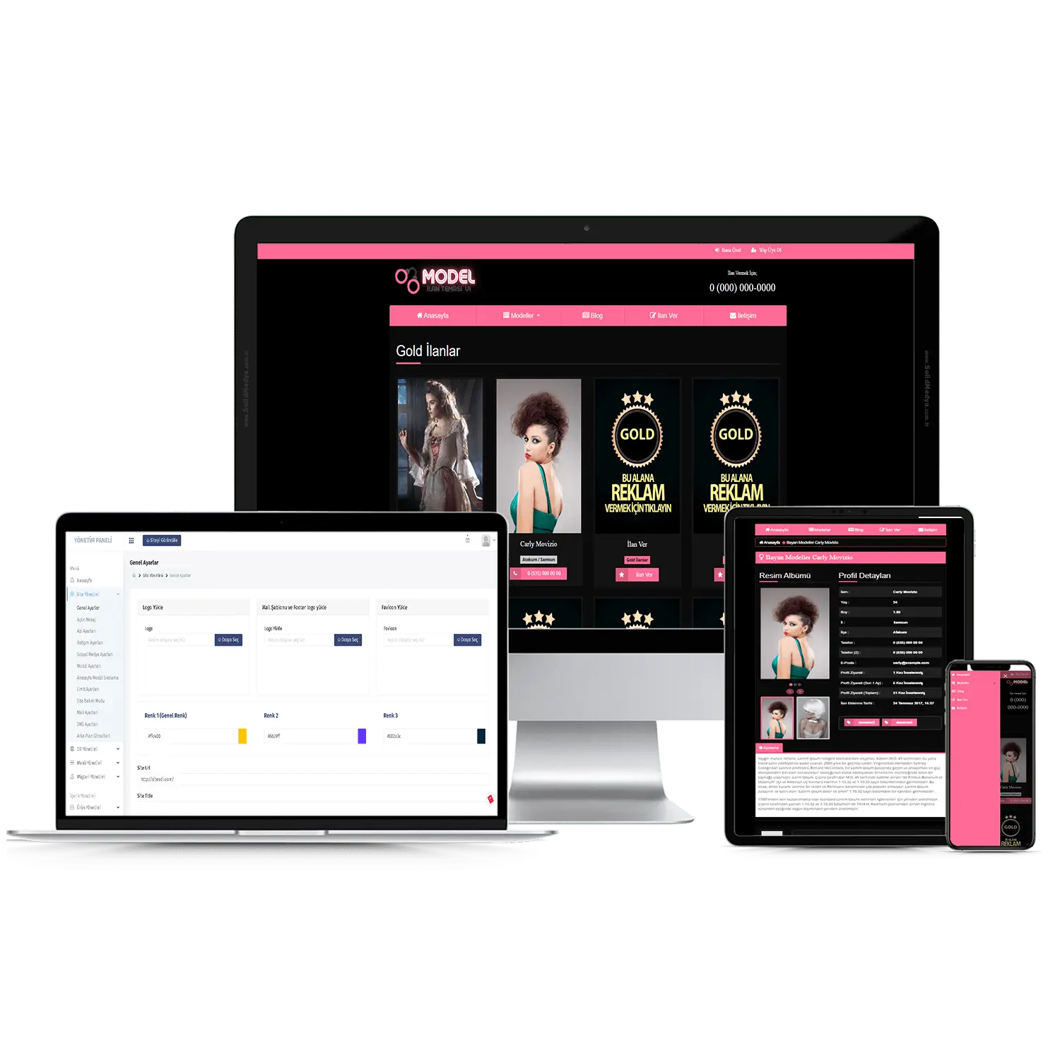 Model İlan Escort Script S1