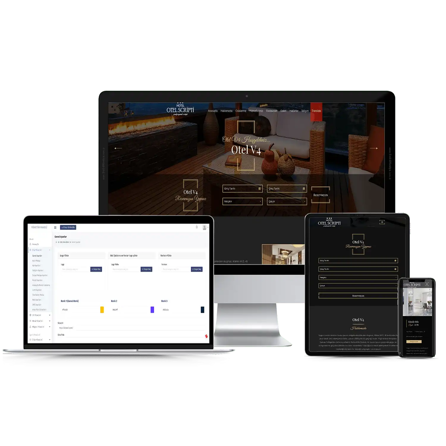 Otel Sitesi V4