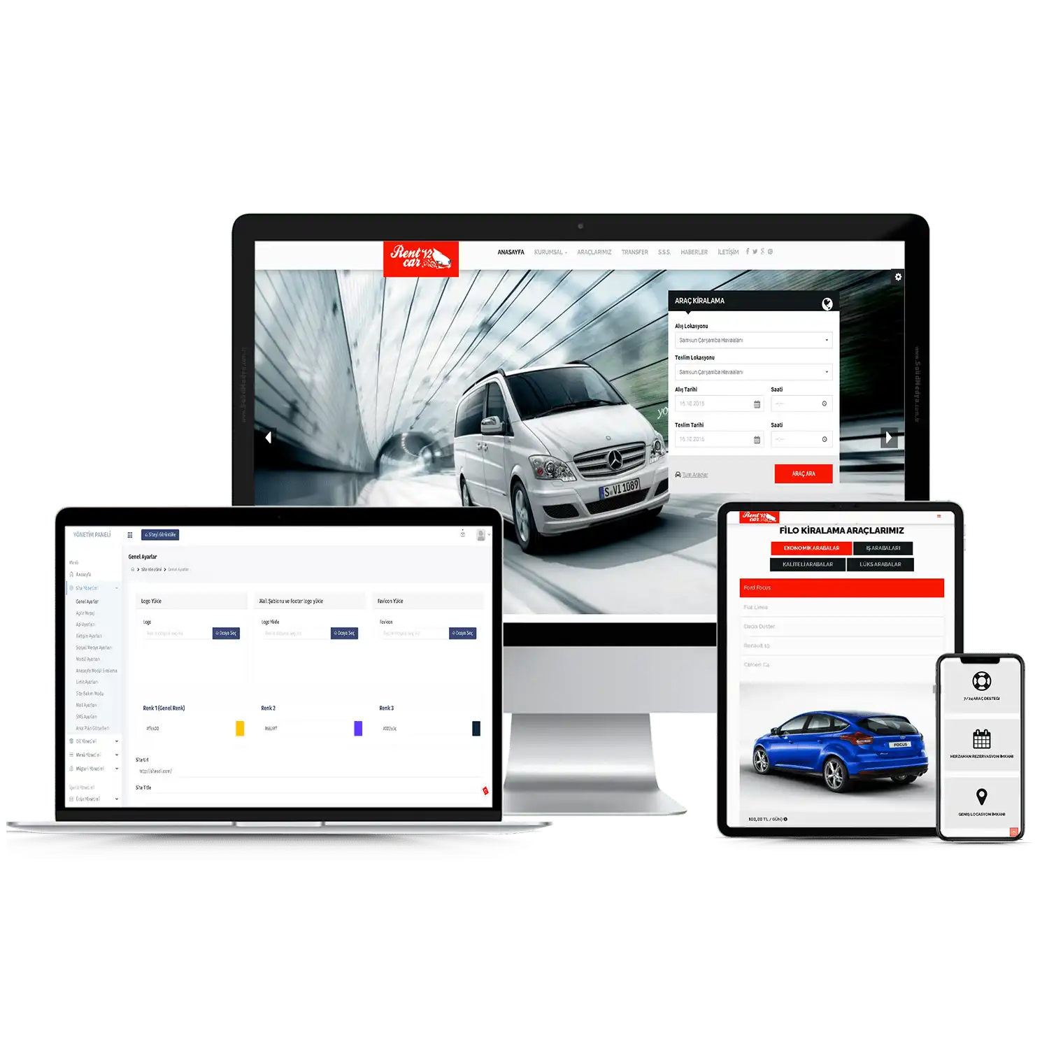 Rent A Car Sitesi V2