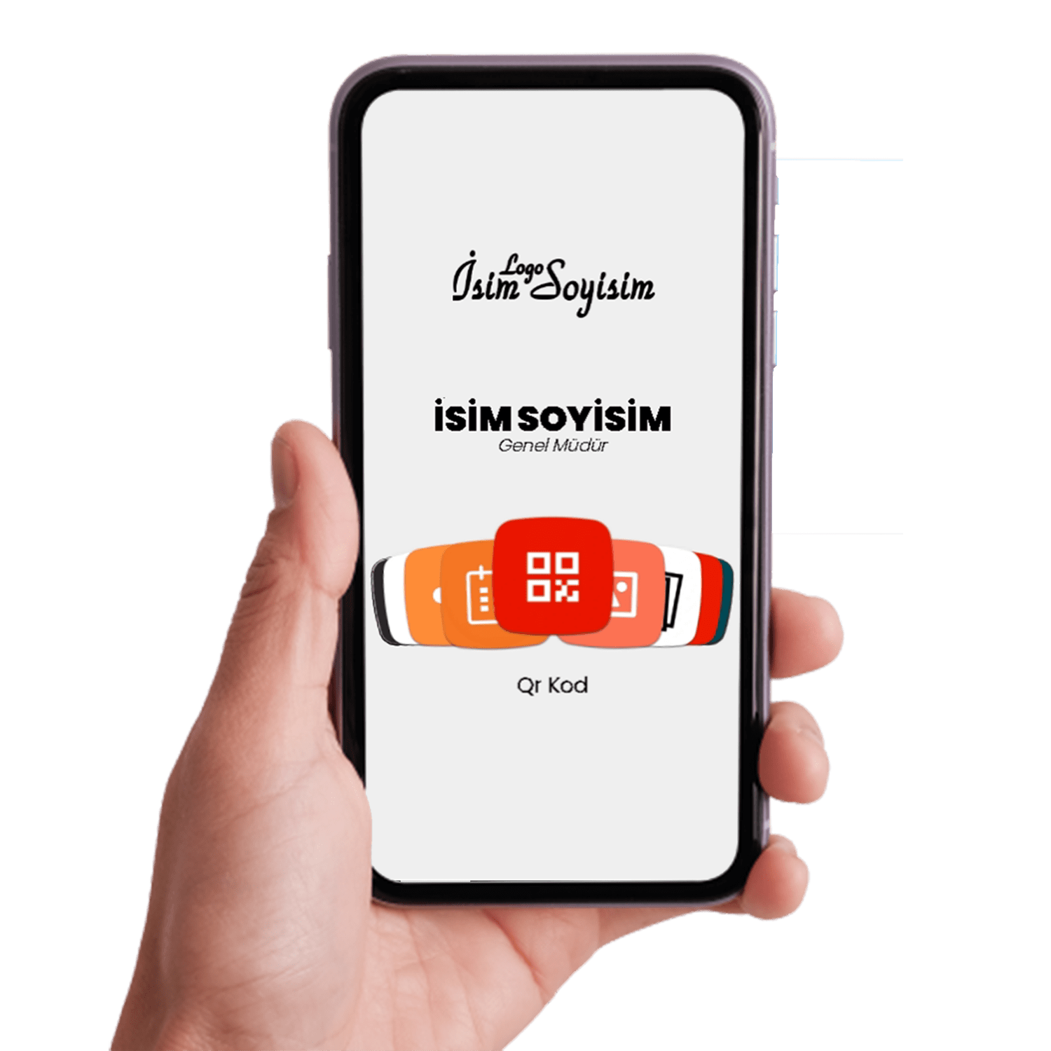 QR Akıllı Kartvizit (NFC)
